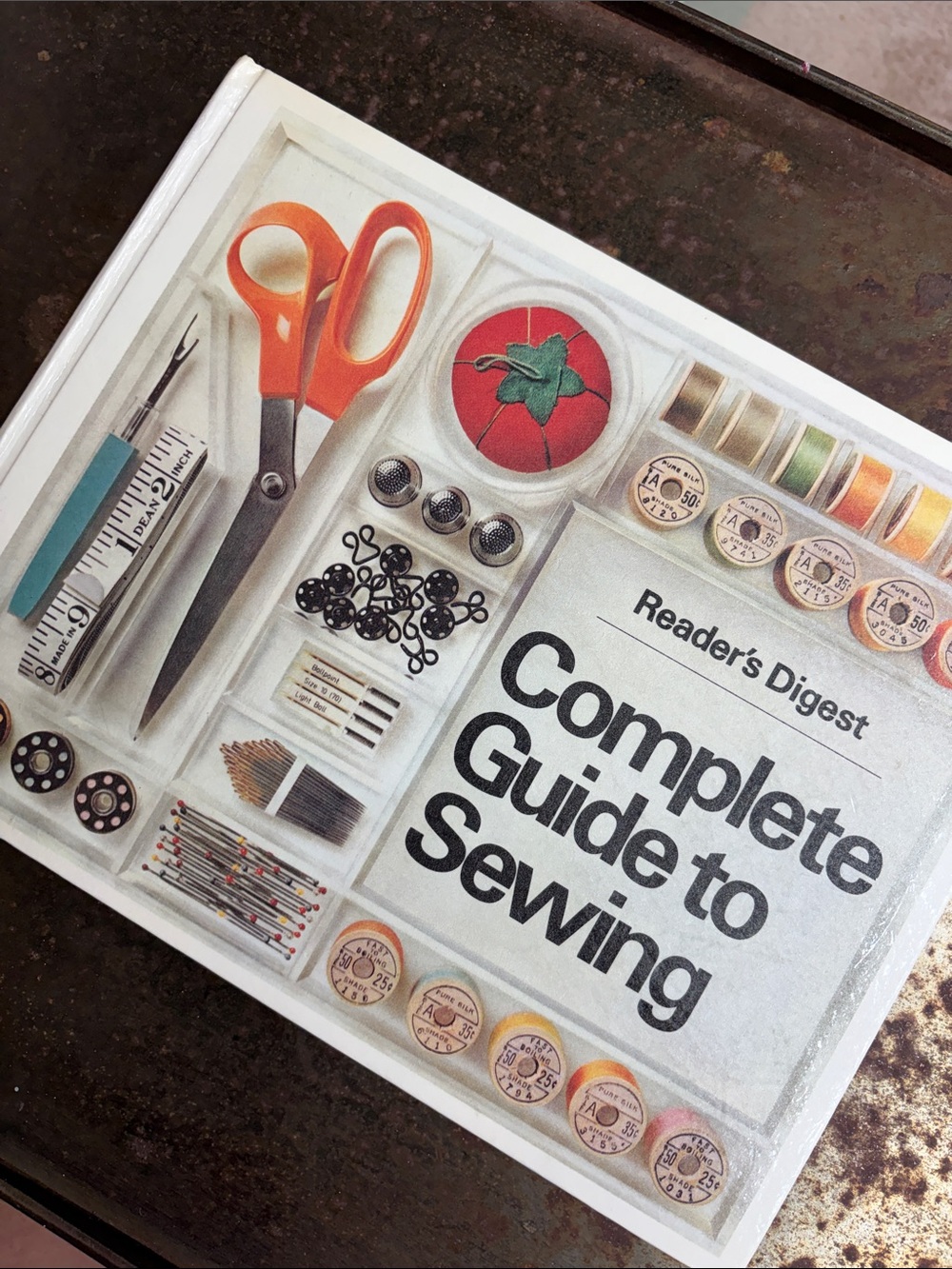 Reader's Digest Complete Guide to Sewing - Illustrated Hardcover-Vintage 1976
